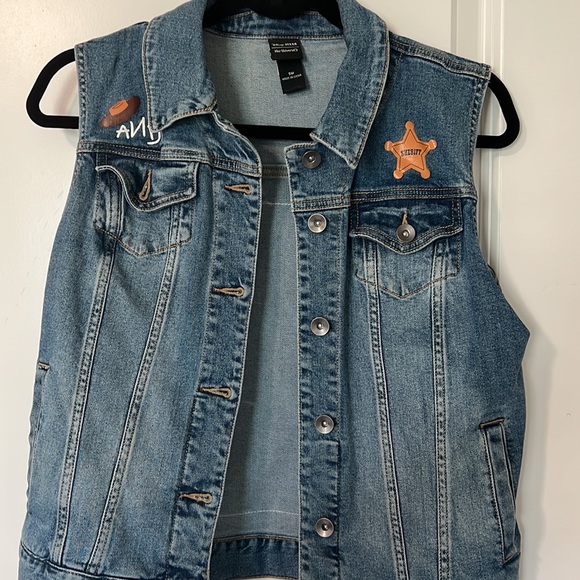 Disney’s Toy Story Women’s Denim Vest - Picture 2 of 6
